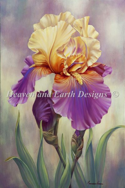 Diamond Painting Canvas - Mini Proud Iris